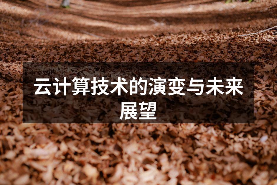 云计算技术的演变与未来展望